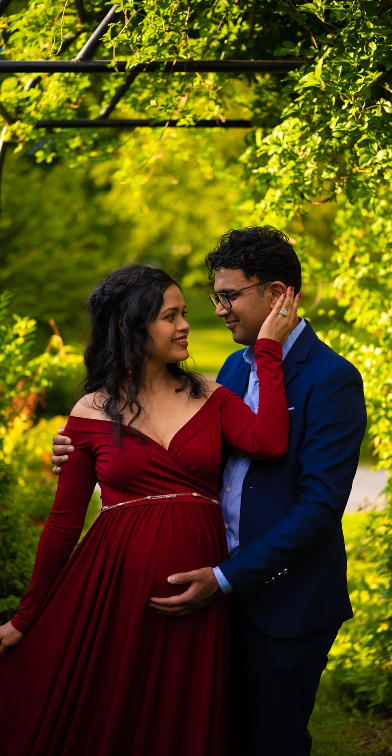 Portrait of Nikki & Rishi